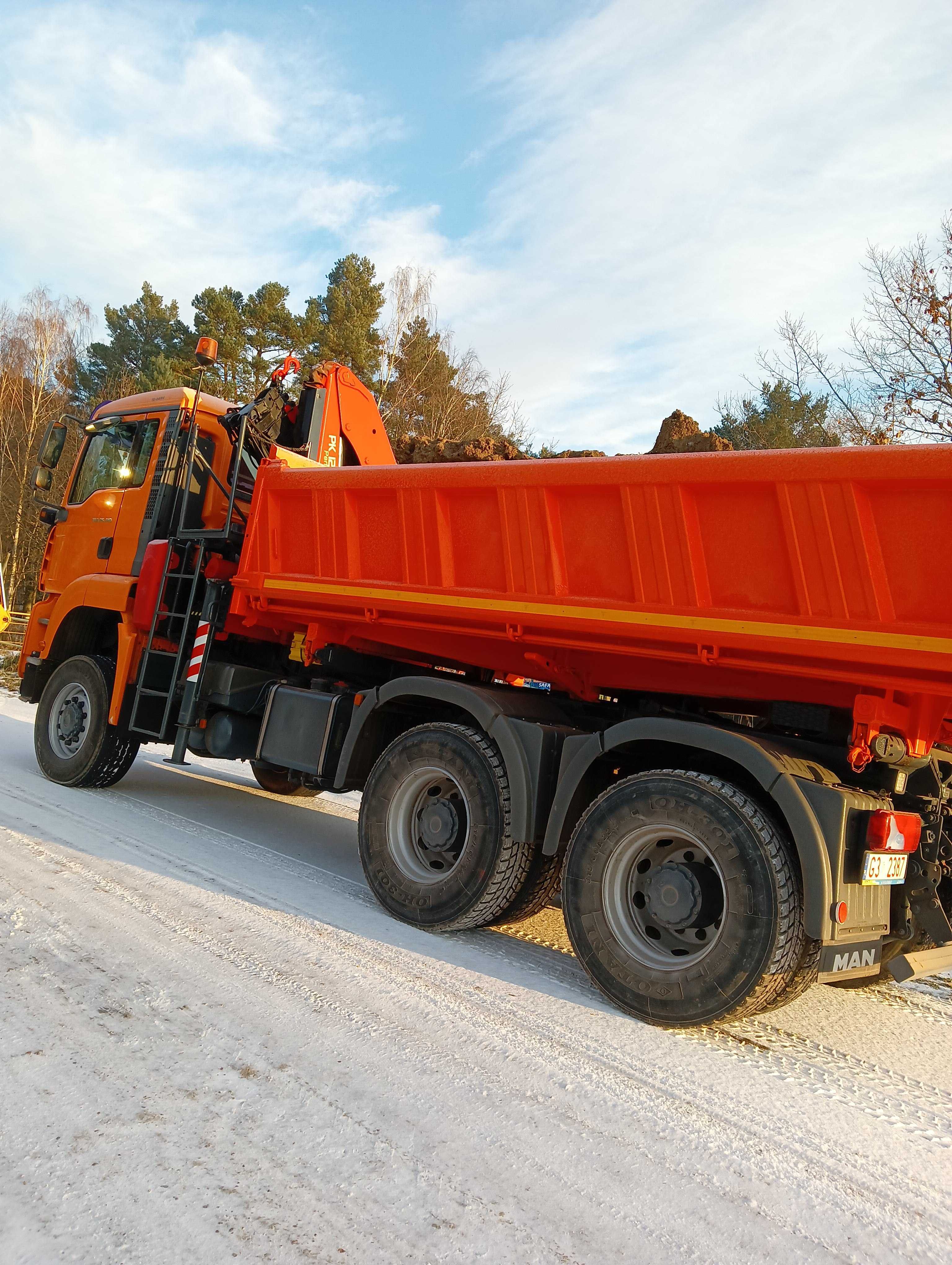 Transport, usługi HDS, wywóz ziemi, gruzu, rozbiórki,itp.