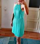 Vestido - Verde água - pelo joelho