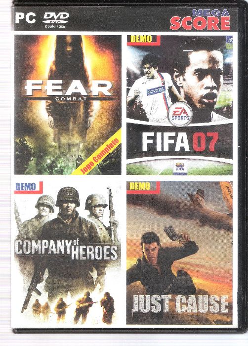 Jogo PC DVD-ROM "FEAR Combat" + Demos