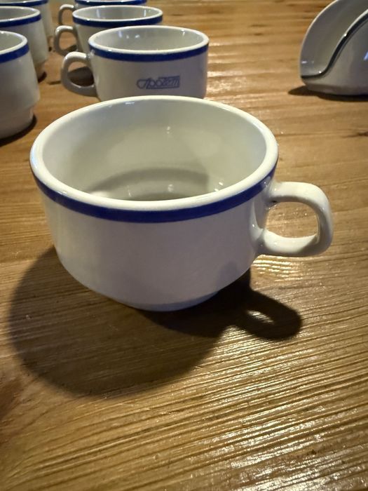 Filiżanka barowa Lubiana Społem PRL 1 szt