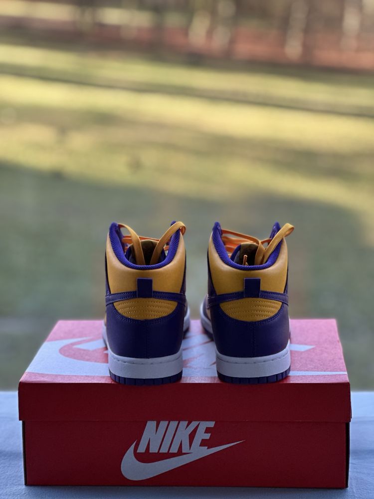 Buty Nike Dunk High Retro Court Purple/University Gold 44,5