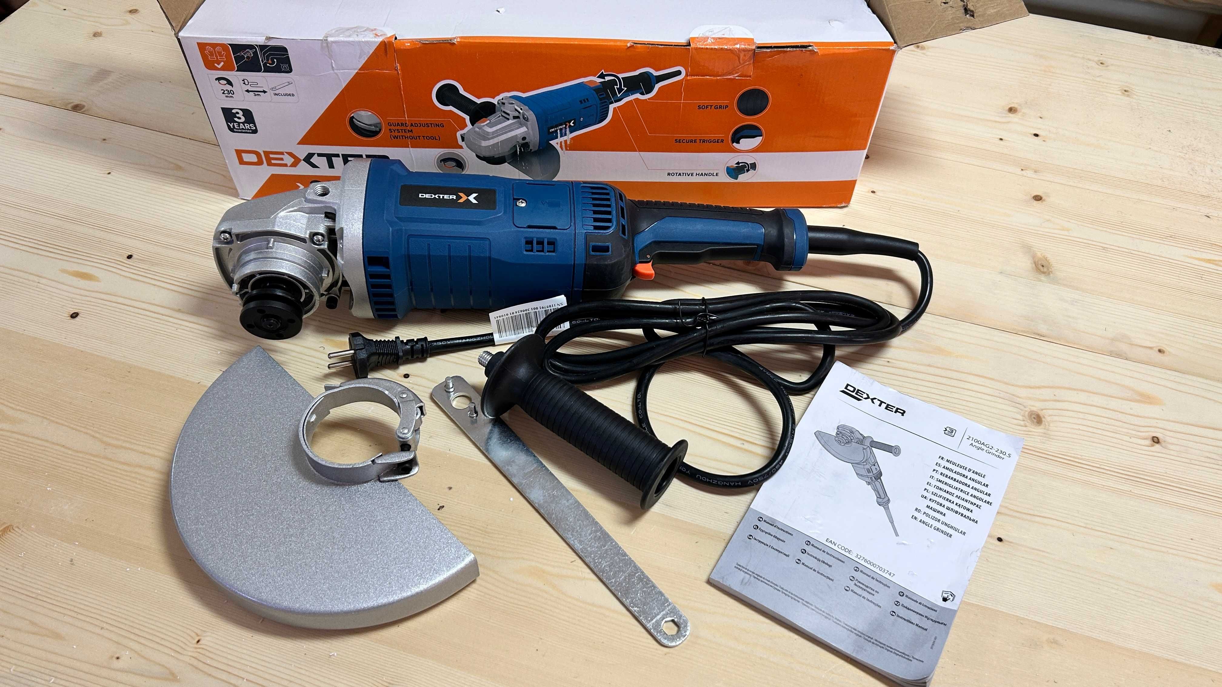 Rebarbadora Dexter 230mm 2100W - NOVA (Nunca Usada) c/ Garantia