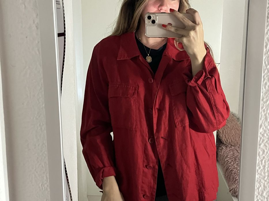 Casaco/Camisa Vermelha L