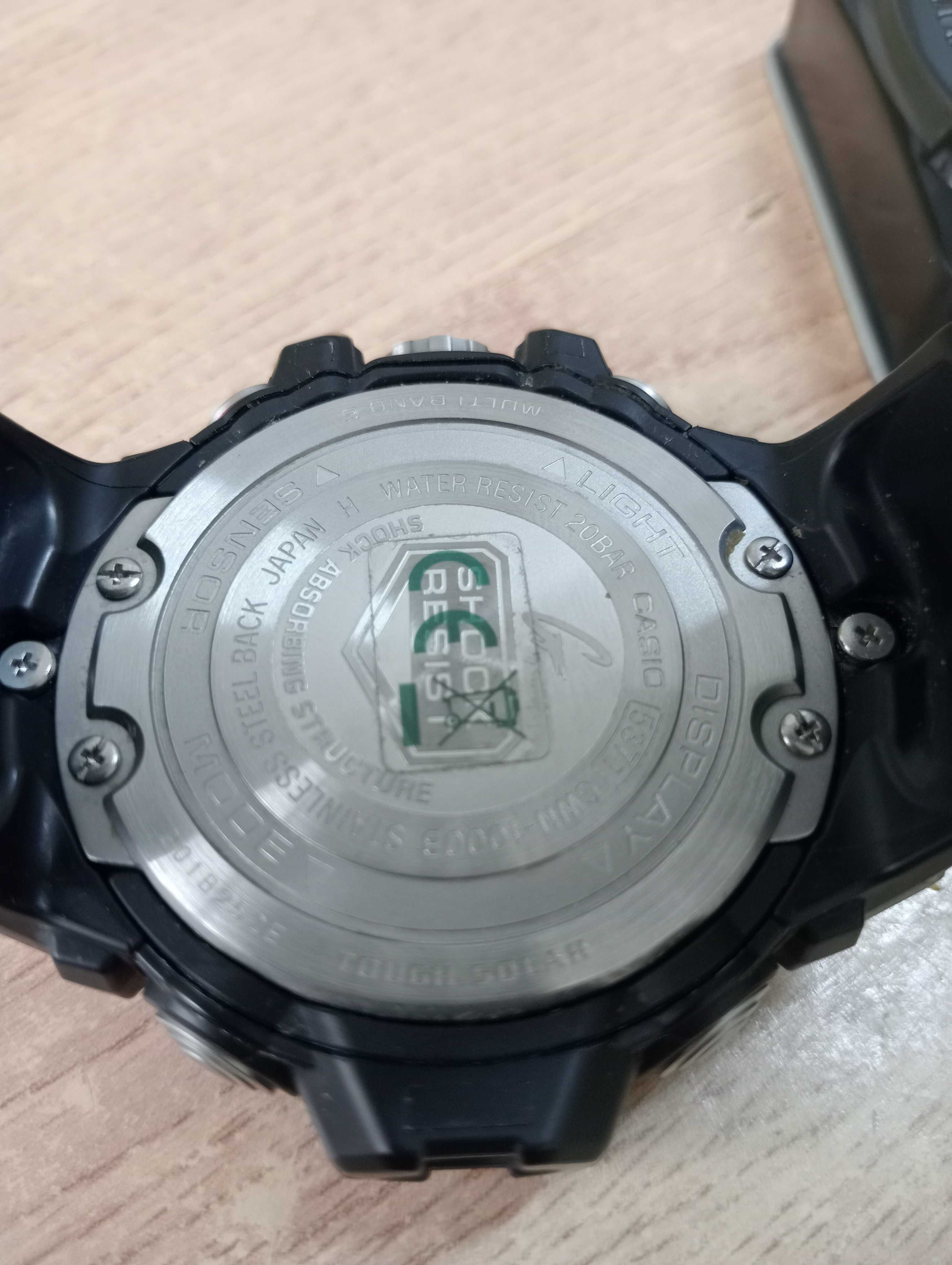 Relógio Casio G-Shock GWN-1000B-1BER Gulfmaster Black Watch.