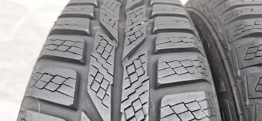 2X Opony Zimowe 155/80/13 Semperit 155/80R13 7mm Montaz