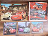 Puzzle Trefl 3w1 Auta Disney 4 obrazki