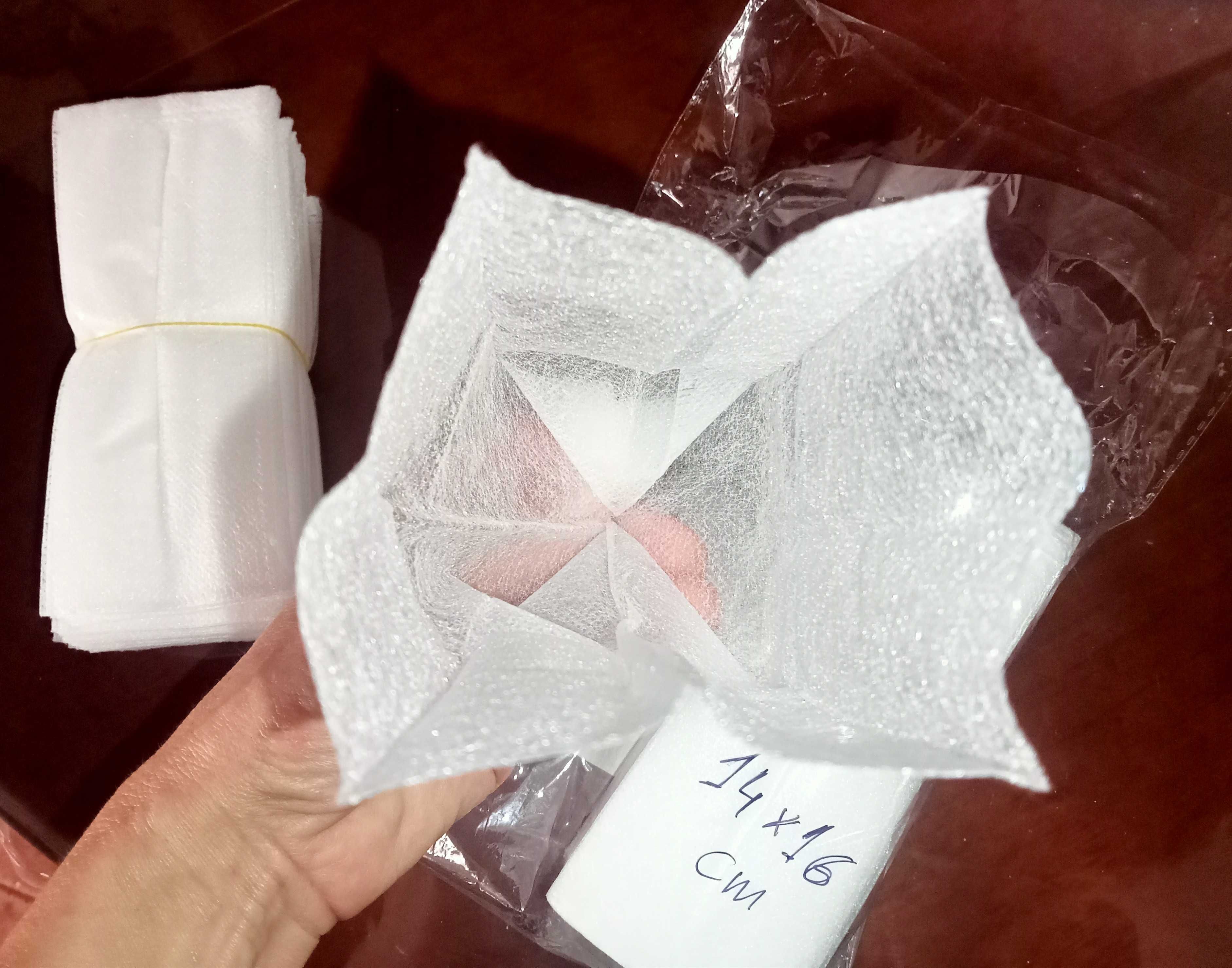 100 sacos biodegradáveis para plantas