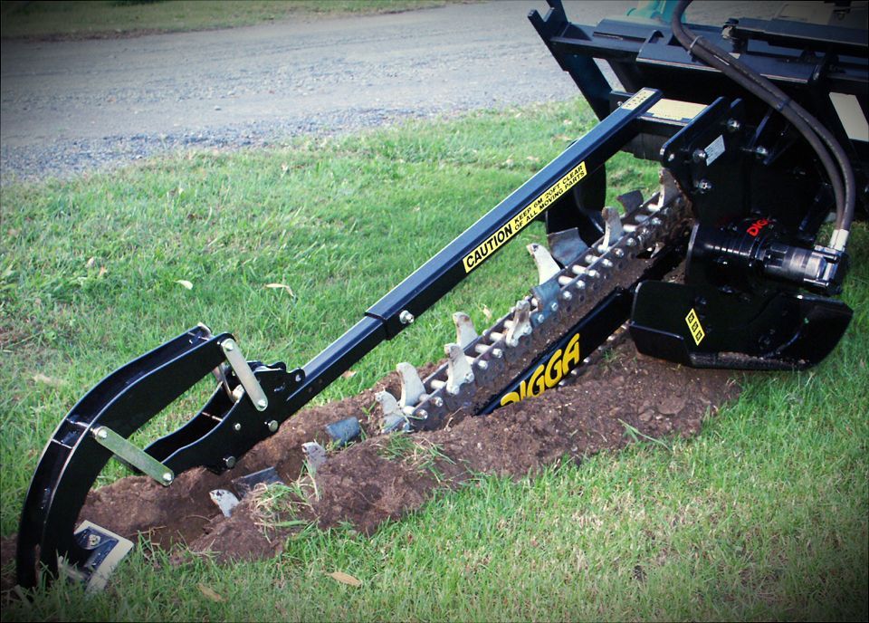 Траншеекопатель Тренчер Траншеєкопач DIGGA. Бара.