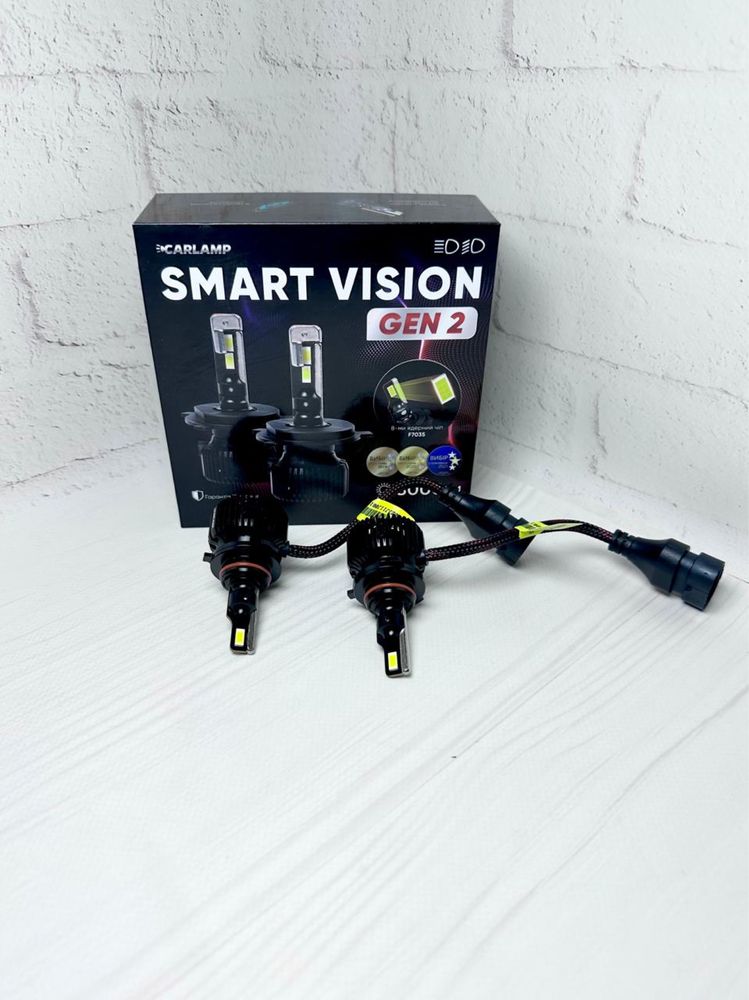 Led автолампы CARLAMP Smart Vision Gen2 H1 H3 H4 H7 H11 H13 HB3/4