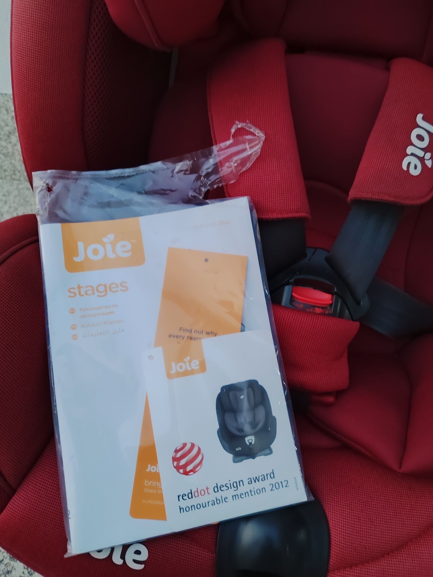Cadeira auto joie