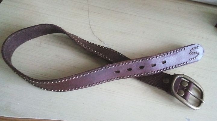 Silver Jeans Pasek Skorzany 91 cm Diesel Skóra Naturalna
