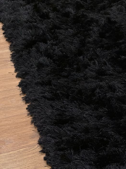 Carpete 300 X 300 Preta pêlo alto