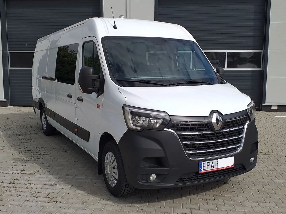Renault MASTER TECH MAXI BRYGADÓWKA 6 OSÓB KAMERA NAVI KLIMATRONIC  homologacja ciężarowa, brygadówka 6 osób, navi, kamera, nr.126
