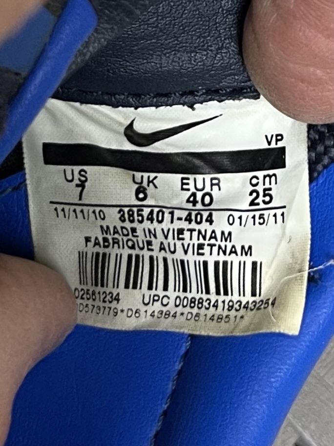 Nike T90 бутсы копы сороконожки 40 размер футбольные кожаные