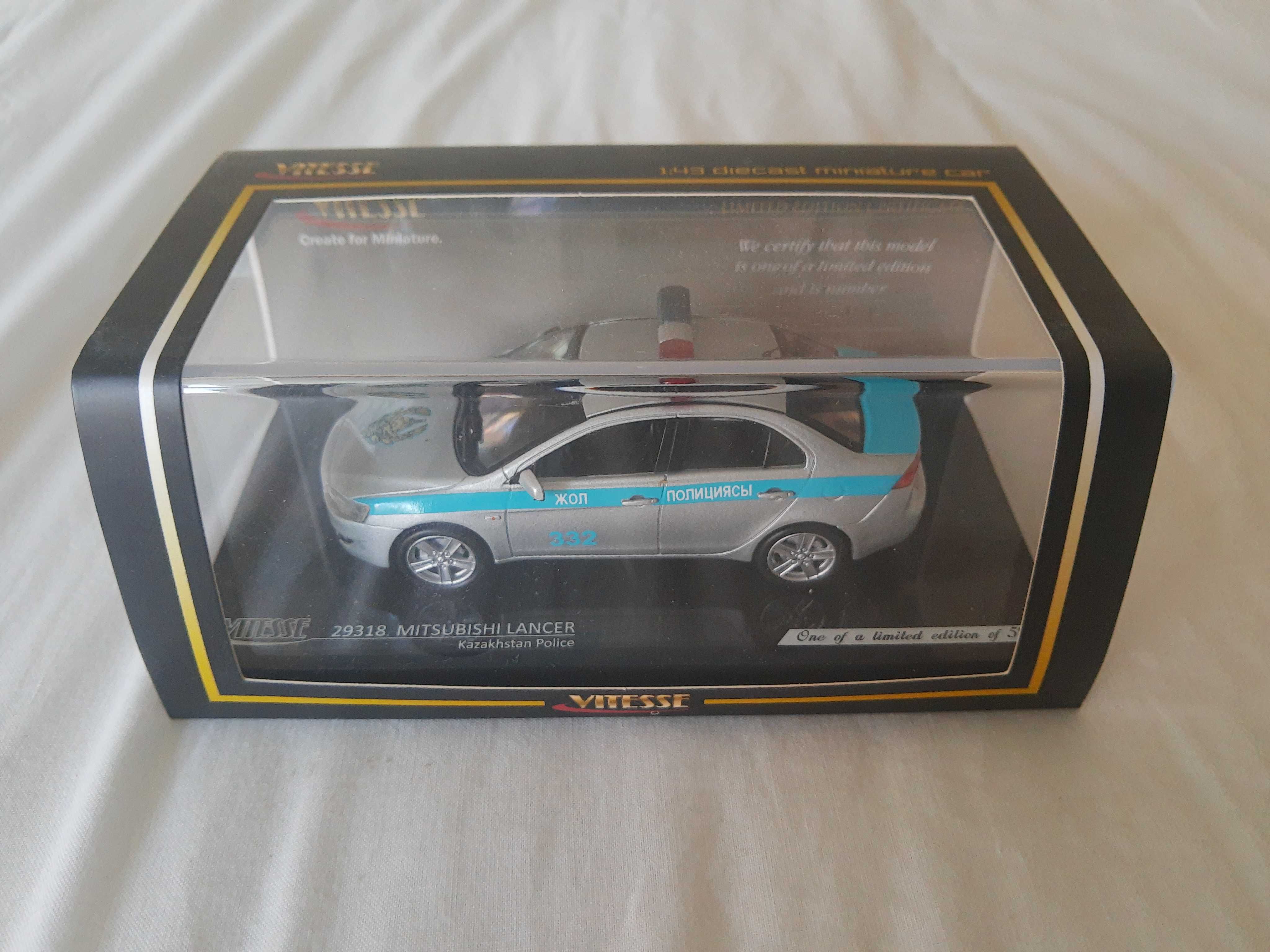 Policia Ucrânia - Cazaquistão - Vitesse - Mitshubishi Lancer