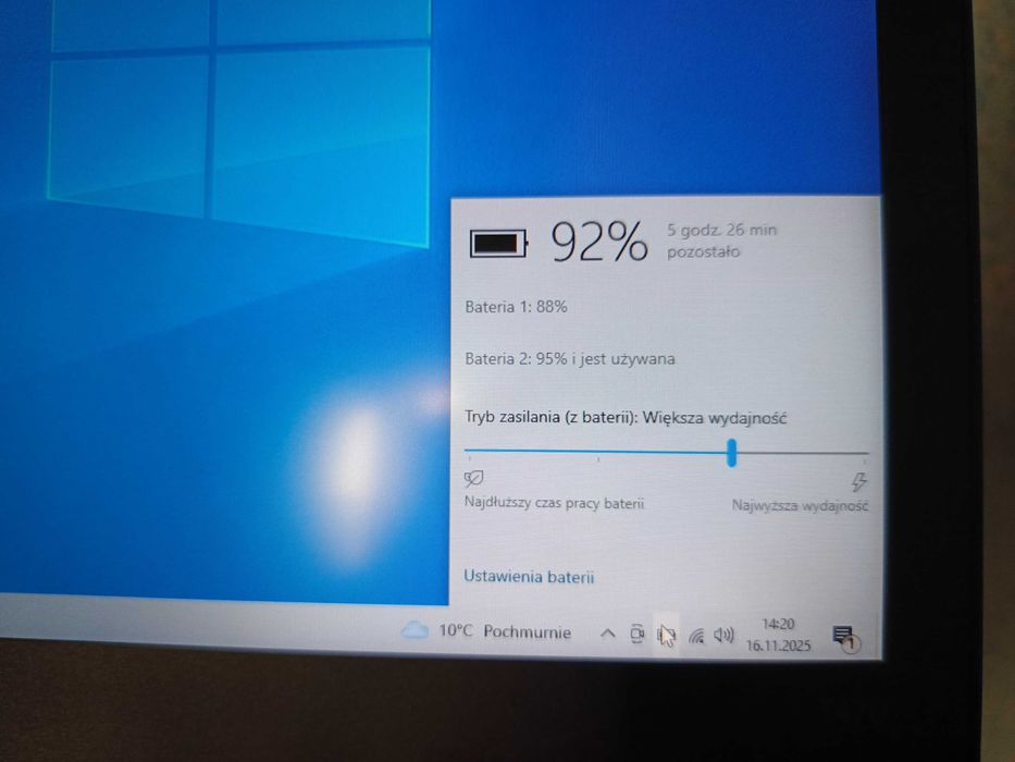 Laptop Lenovo T470 i5 podśw. klawiatura, 6h baterie, Dysk NVMe