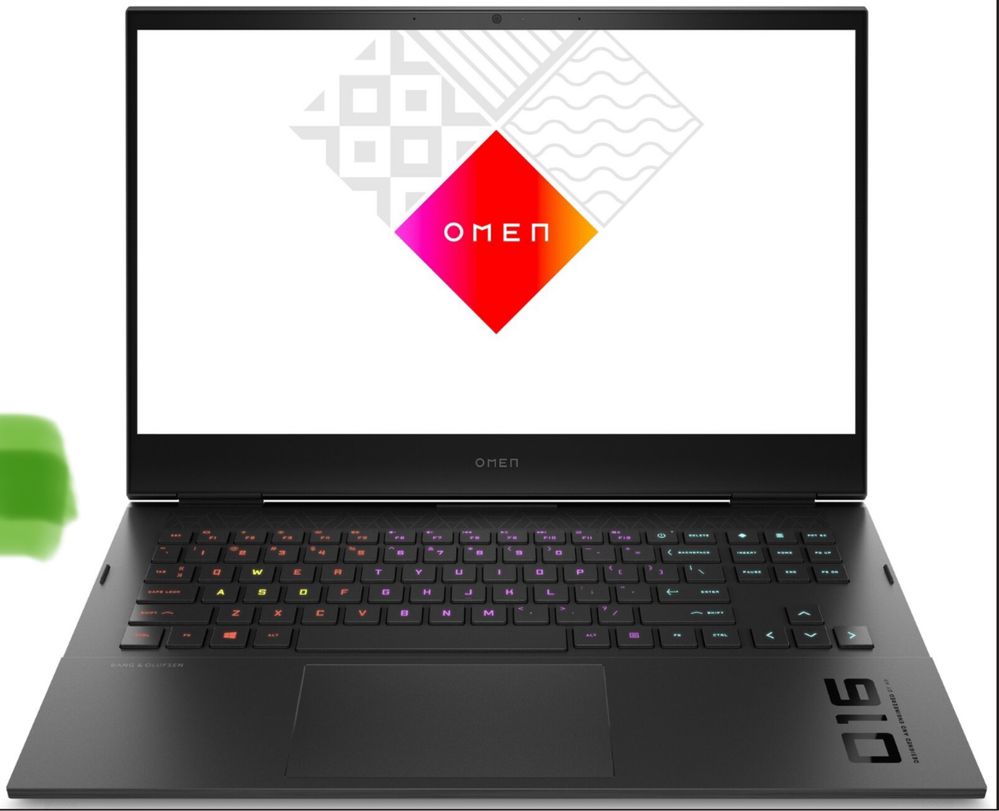 Ноутбук HP Omen 16-B0113NW | RTX 3060 | i7-11800H | 16GB RAM | 1TB SSD
