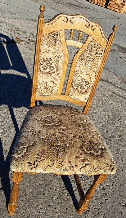 Krzesła dębowe  6 sztuk