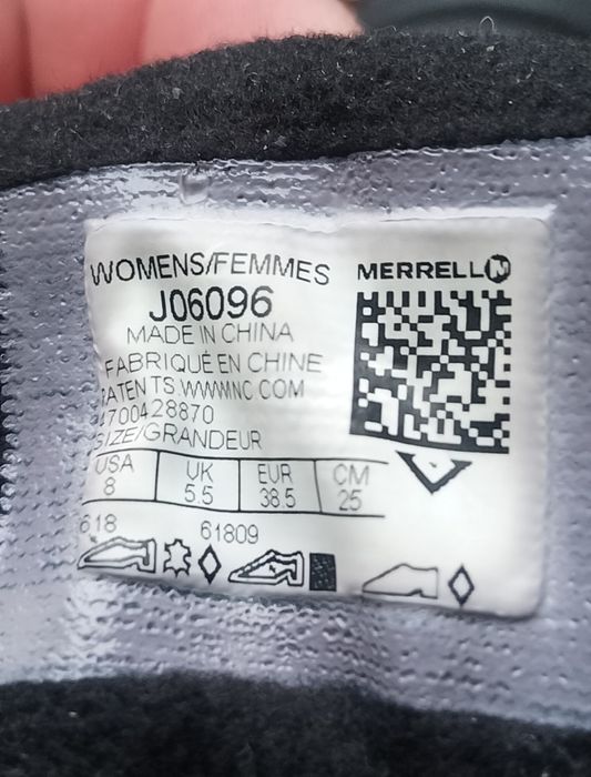 Ботинки Merrell 37,5  24см