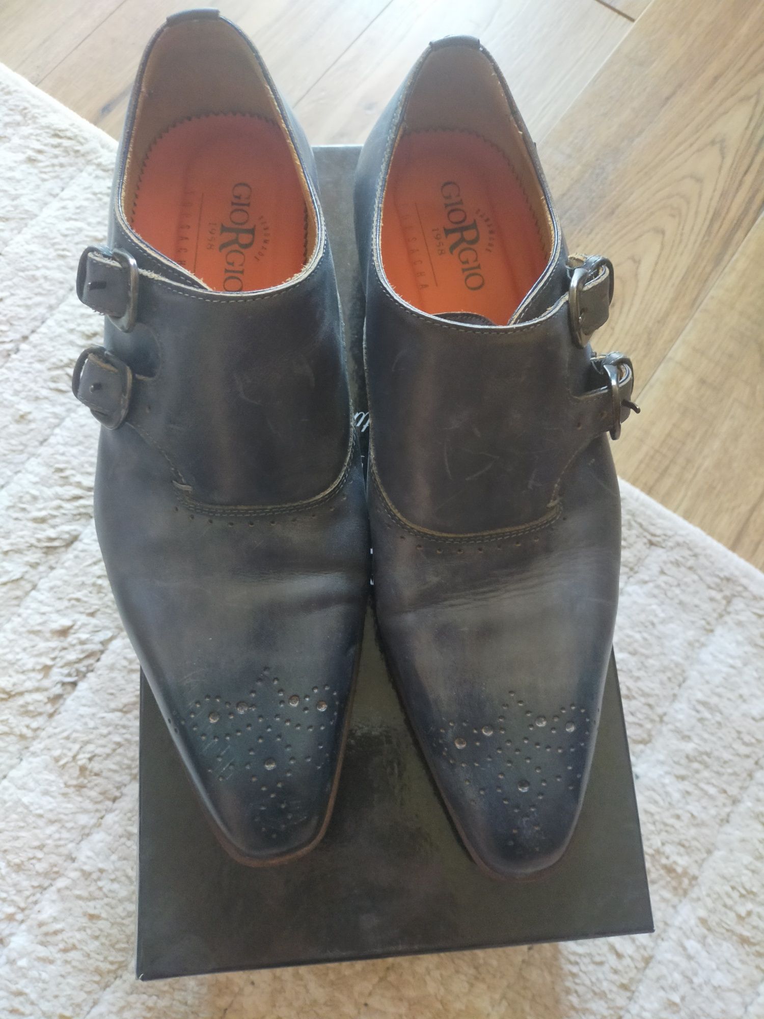 Męskie mokasyny Giorgio handmade rozmiar 43 i 1/3