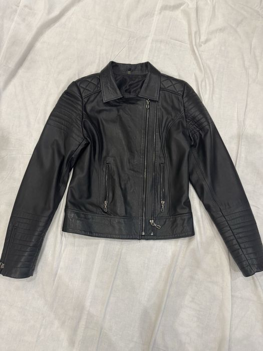 Куртка кожаная женская