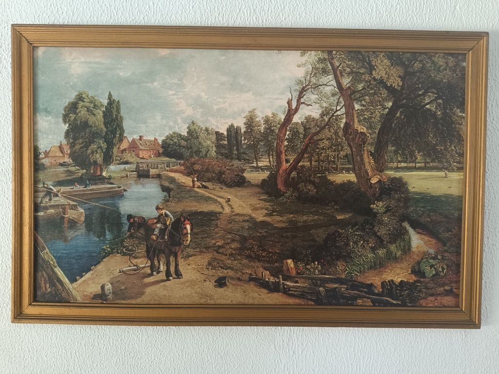 Quadro , ilustração piscatória.