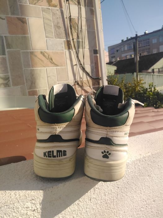 Tênis branco e verde|KELME 40