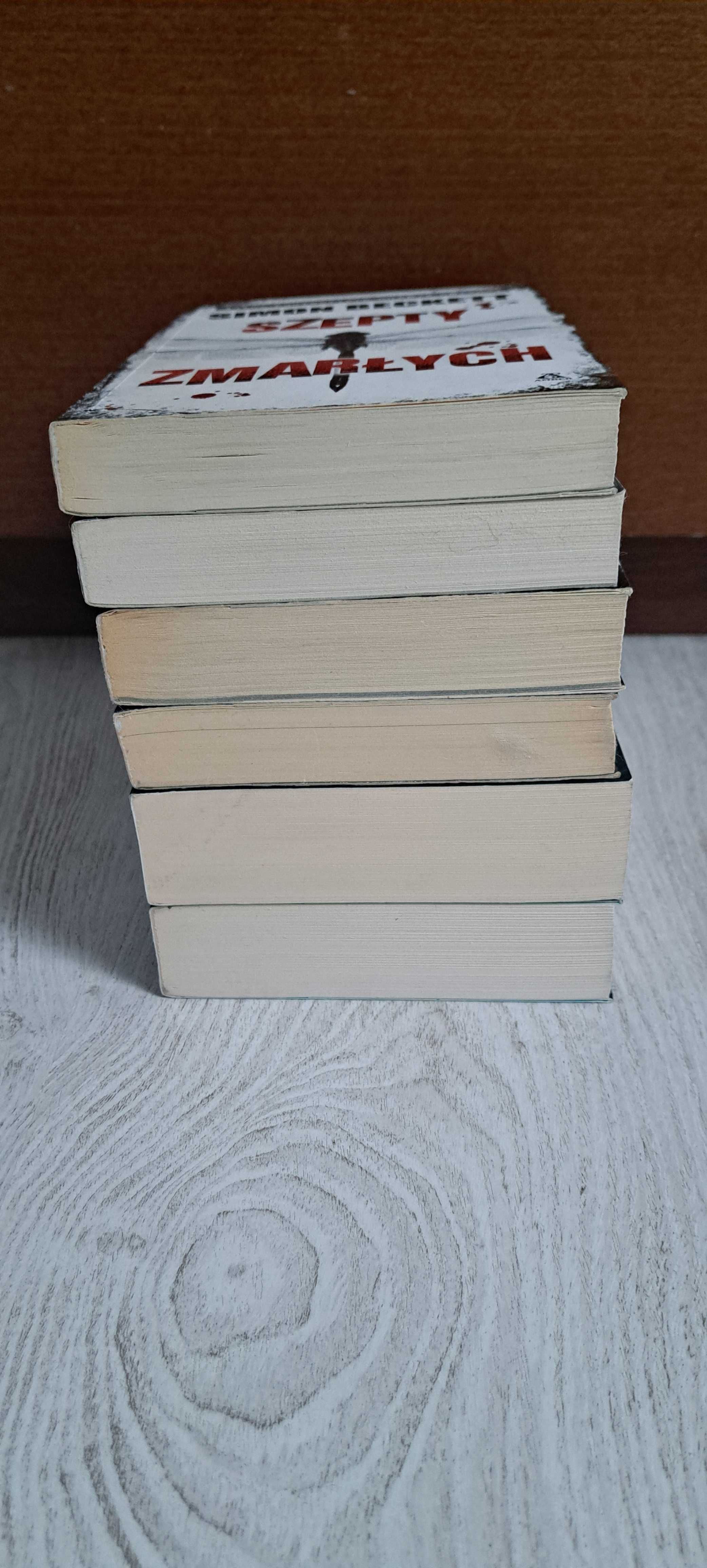 6x Beckett Zapisane Zapach Chemia Wołanie grobu Szepty zmarłych Niespo