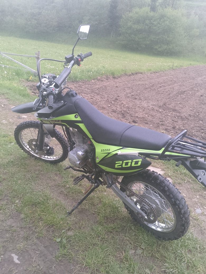 Продам мотоцикл Спарта крос 200