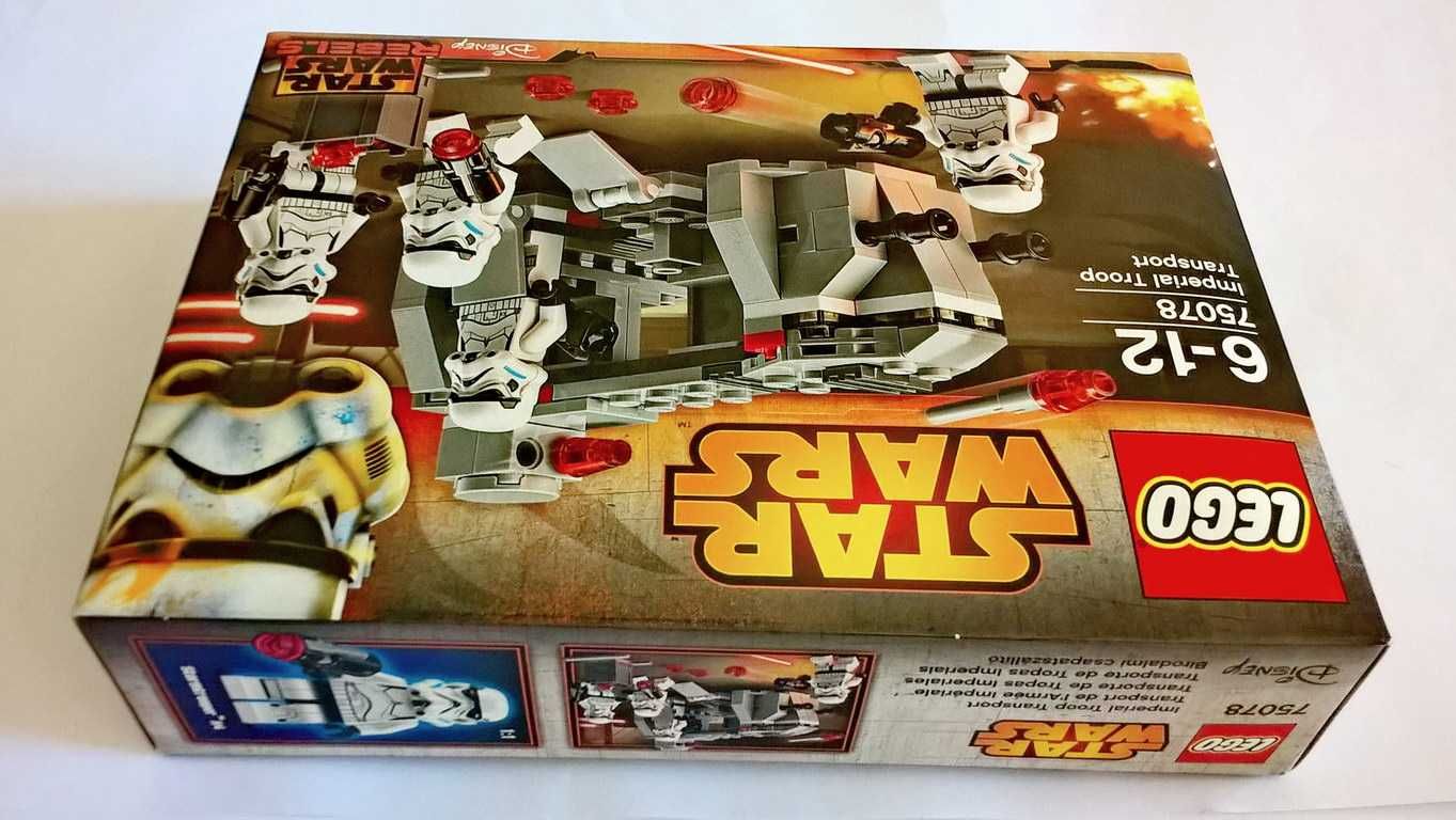 Lego Star Wars 75078 Imperial Troop Transport Battle Pack selado