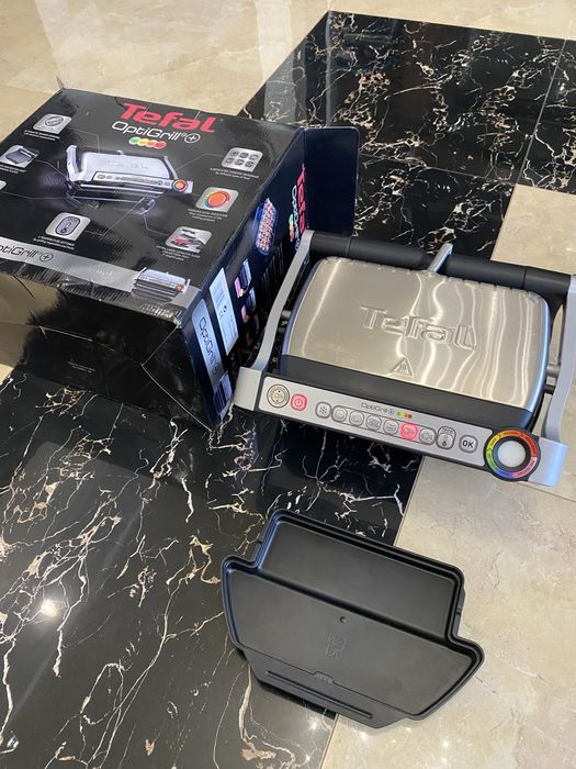 Гриль прижимной Tefal OptiGrill новый