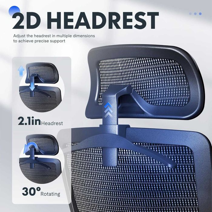 Nowy fotel biurowy / krzesło komputerowe OC3 air / obrotowe !K465!