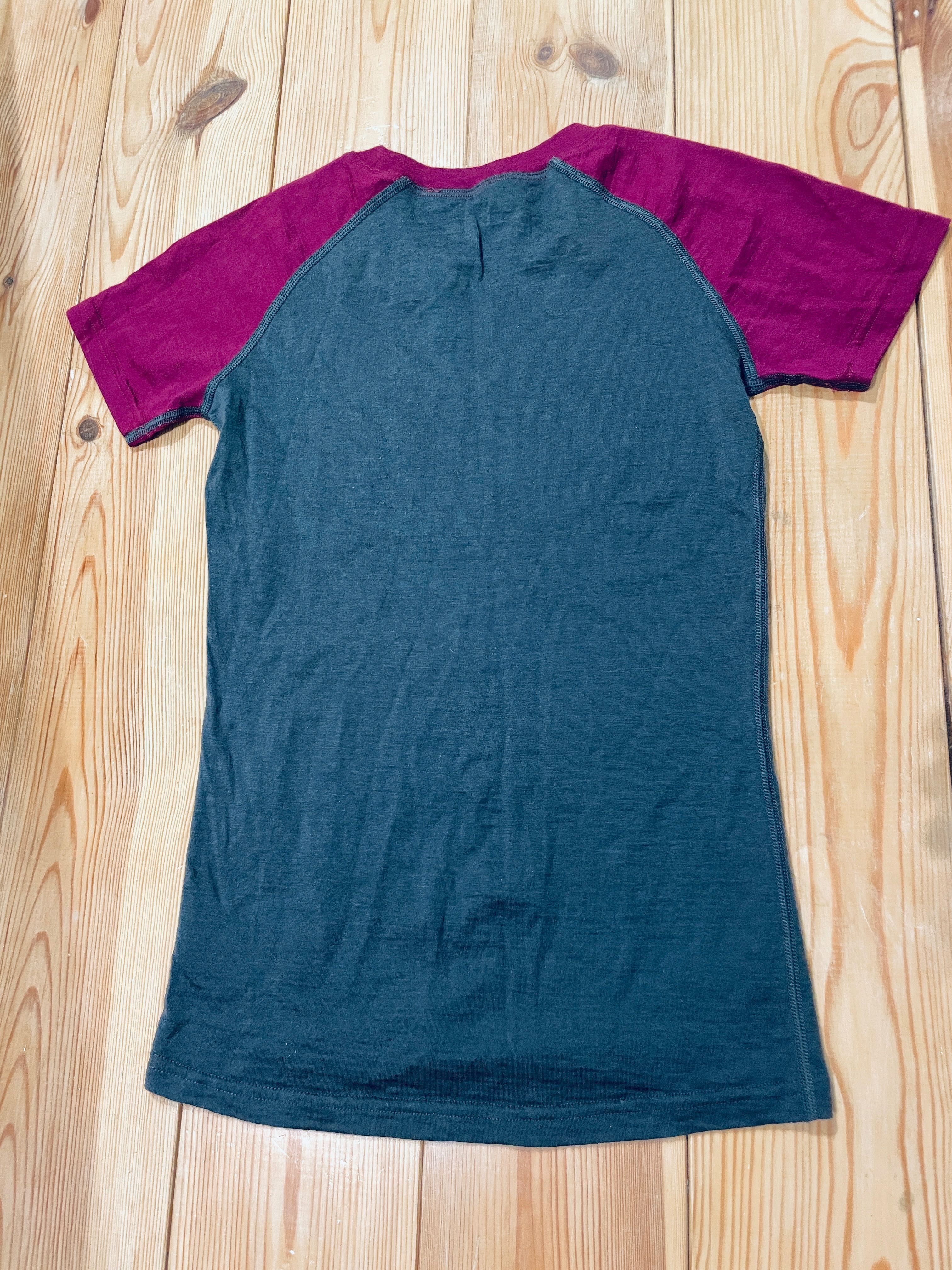 T-shirt Neomondo 100 % Merino roz XS