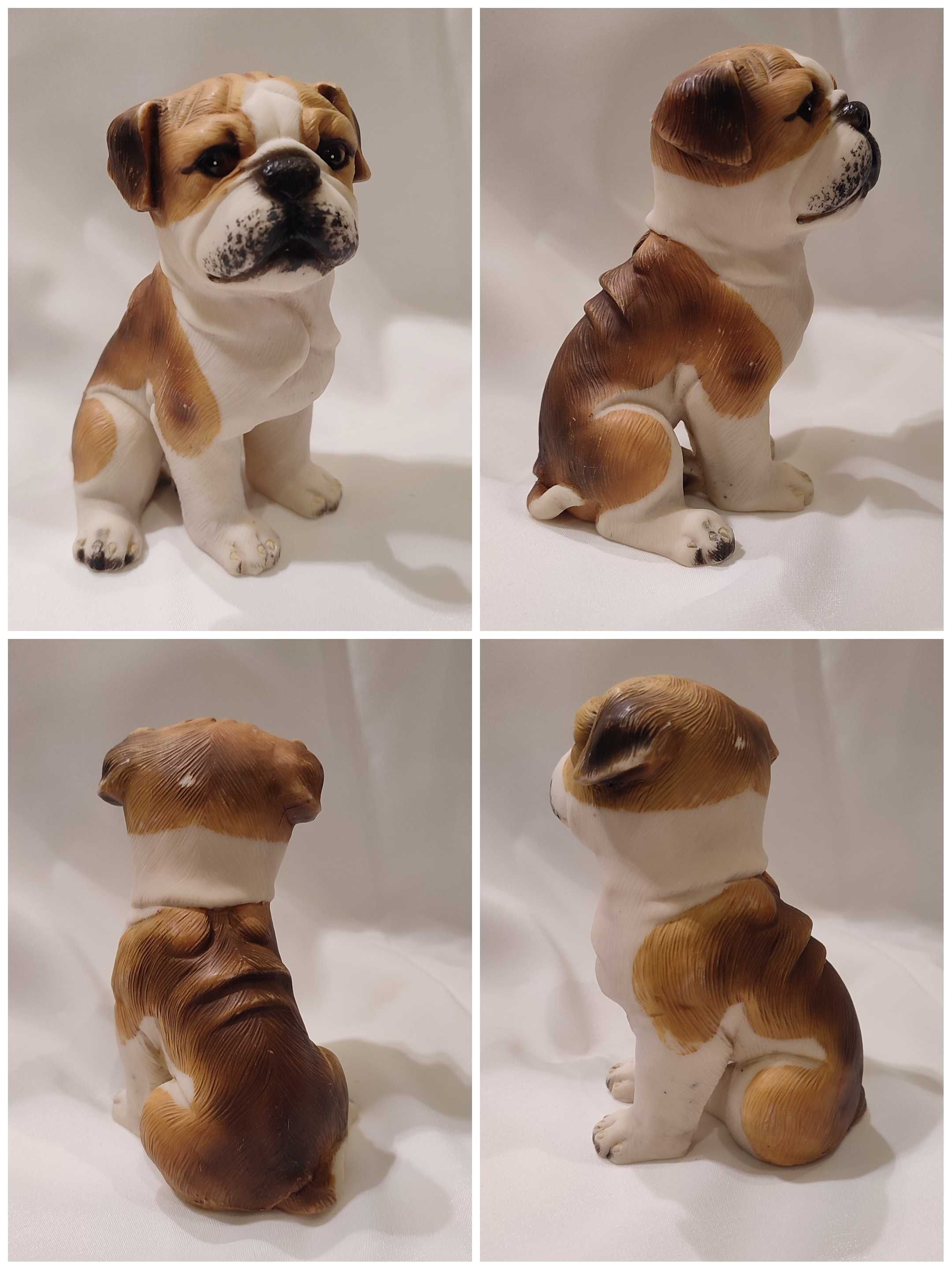 Figurka ozdoba PIES buldog angielski 13 cm