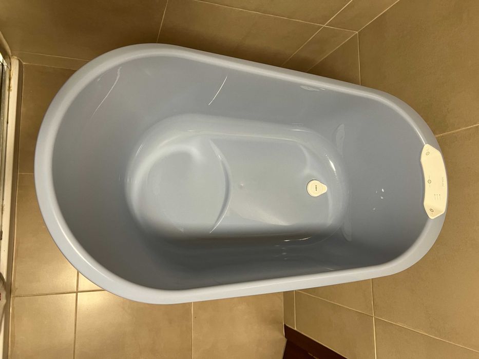 Conjunto de Banheira de Bebé Bebe Jou Led Sense Sky Blue