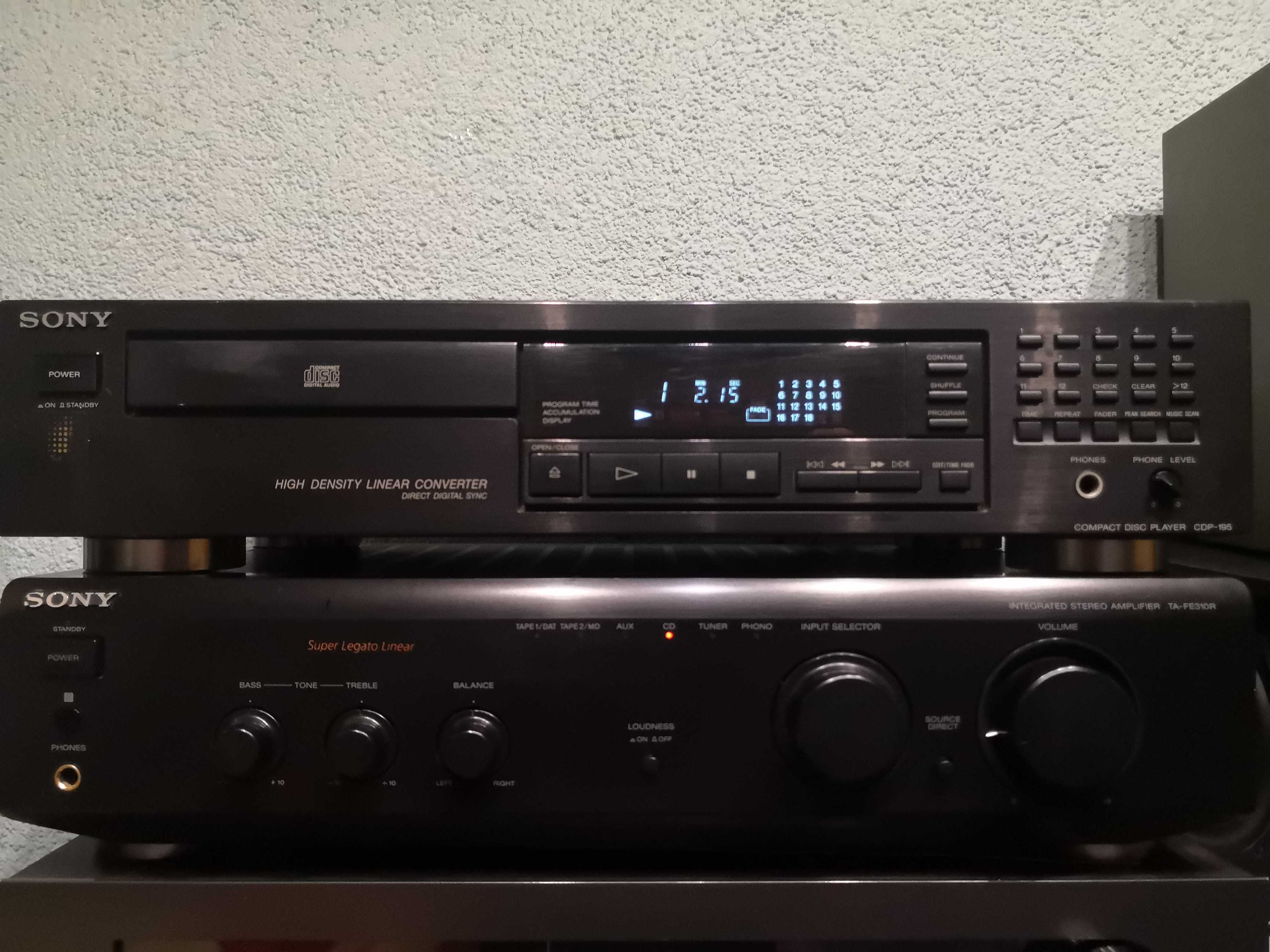 Sony, odtwarzacz  CD- CDP - 195