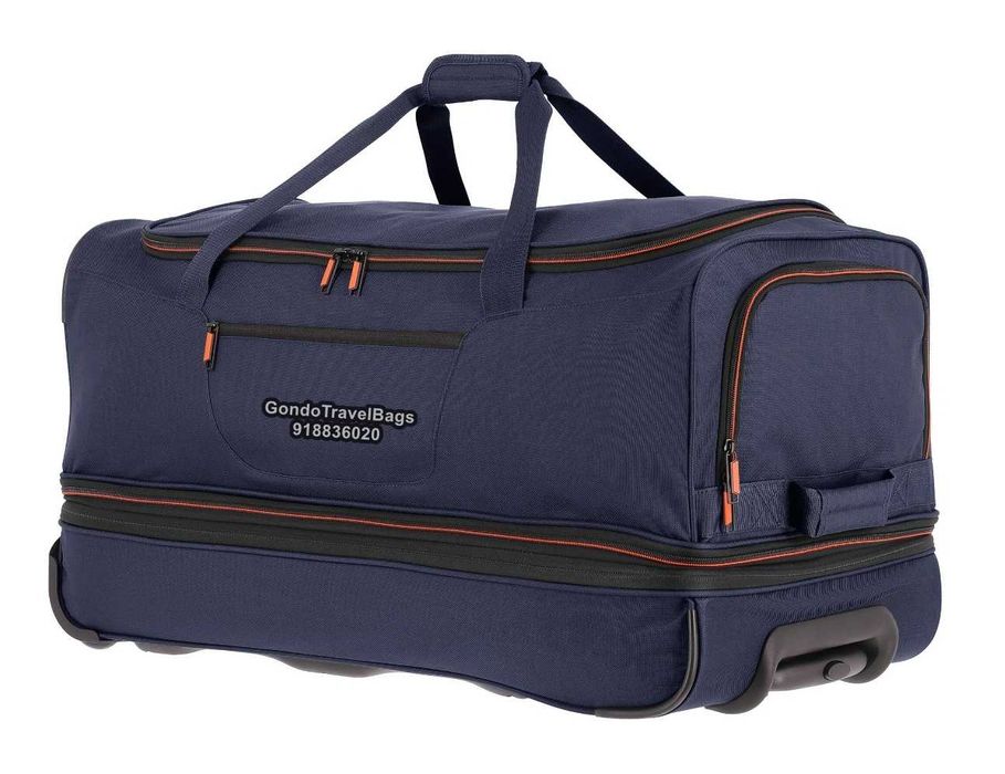 Saco de Viagem 55cm Com Trolley / Extensível + 8cm - Grande Qualidade