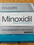 Minoxidil 5% low alcohol 3meses