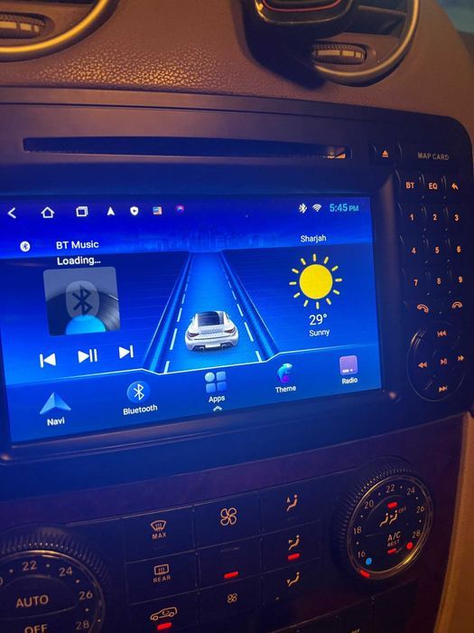 Radio Android 12 Mercedes ML/W164 ML350 GL CLASS ML500 GL320 CD/DVD