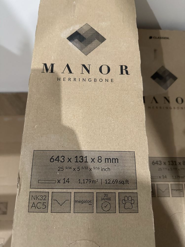 Classen manor rilly 7 opakowań 8,26m^2
