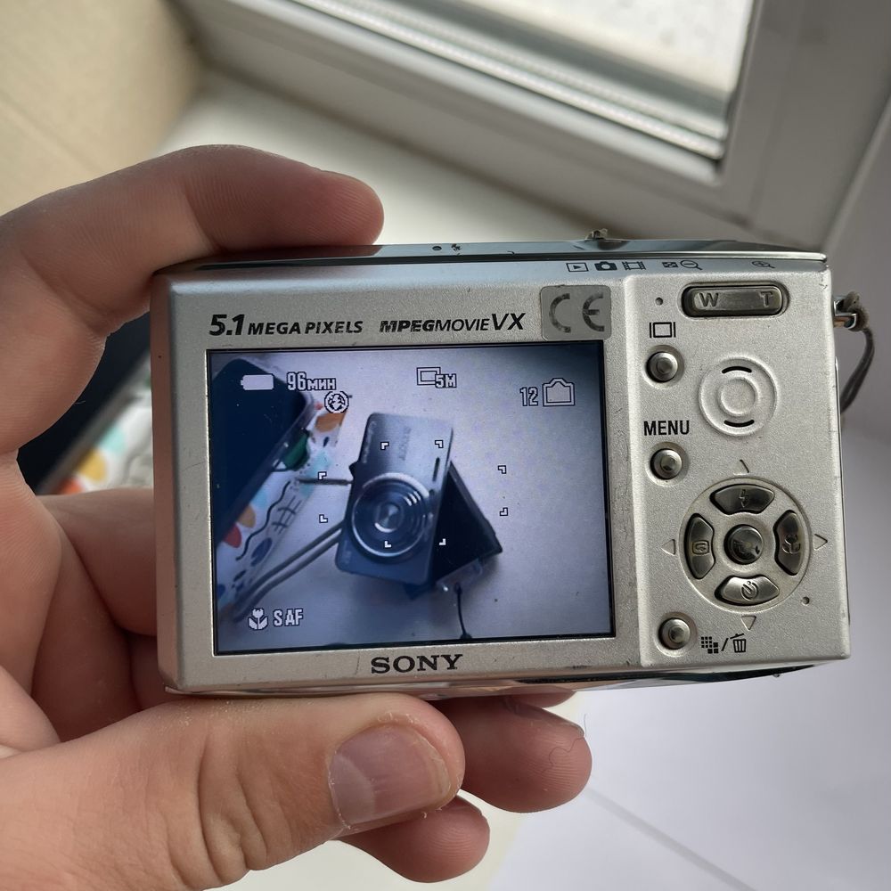sony cybershot dsc-t5 цифровий фотоапарат