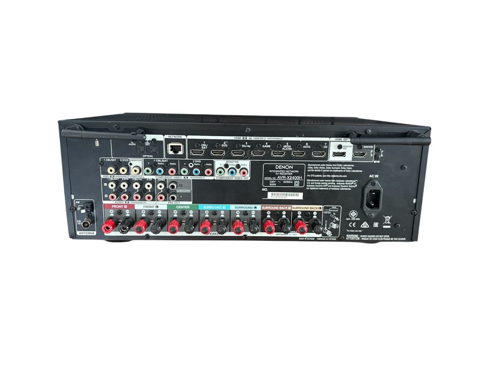 Amplituner DENON AVR-X2400H hdmi 4K atmos