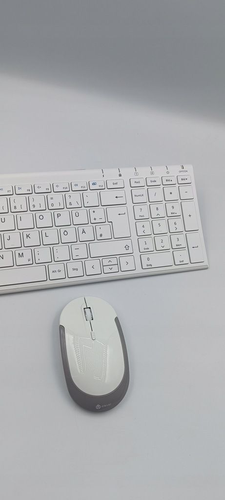 IClever BK10 Klawiatura i mysz bezprzewodowa ergonomiczna QWERTZ