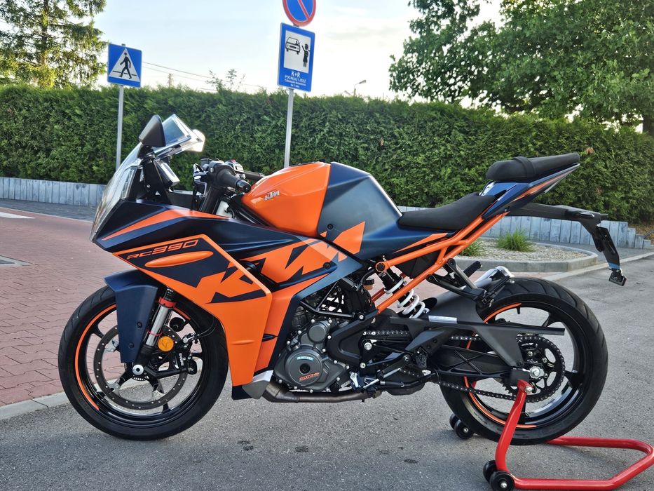 Ktm rc390 RC 390 Najnowszy model Niski przebieg Nowy A2 Duke motocykl