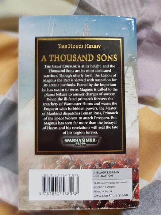 Thousand Sons - książka ang. języczna