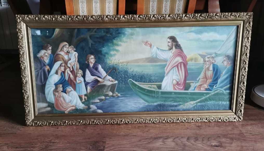 Obraz religijny Jezus nauczający z łodzi GIOVANNI