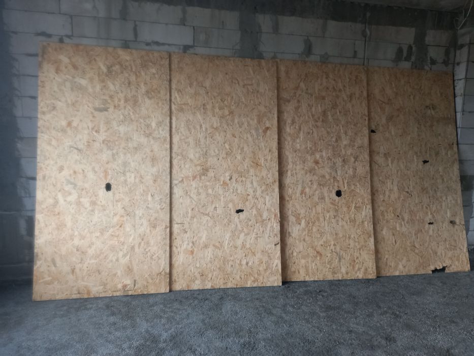 Продам OSB  плиты 10mm б.у