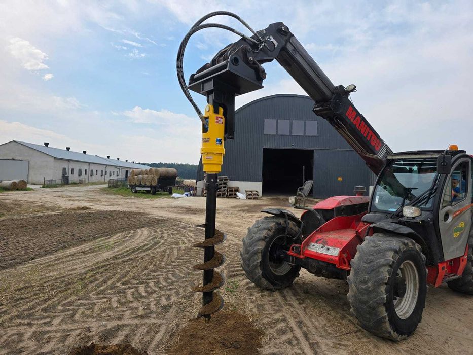 Wiertnica hydrauliczna do koparki KINGER YDH 15000, 12- 17t GW 2 lata