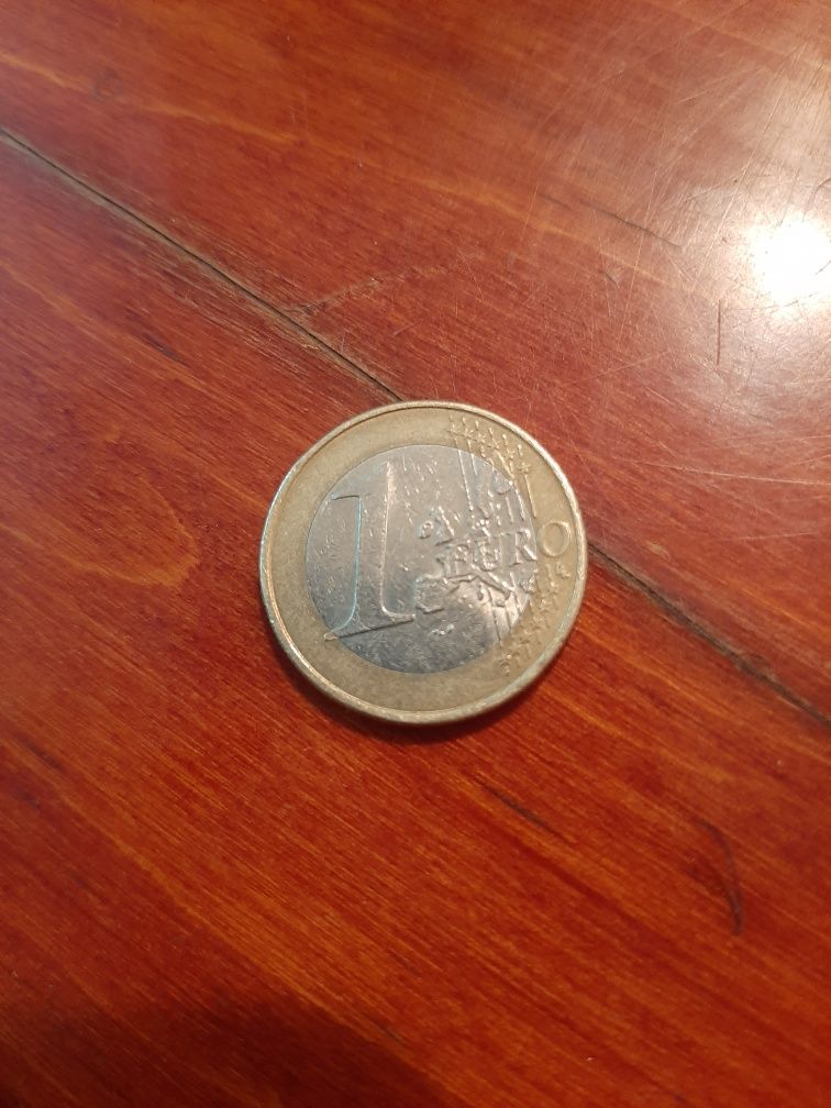 1 евро 2002 года"Моцарт"