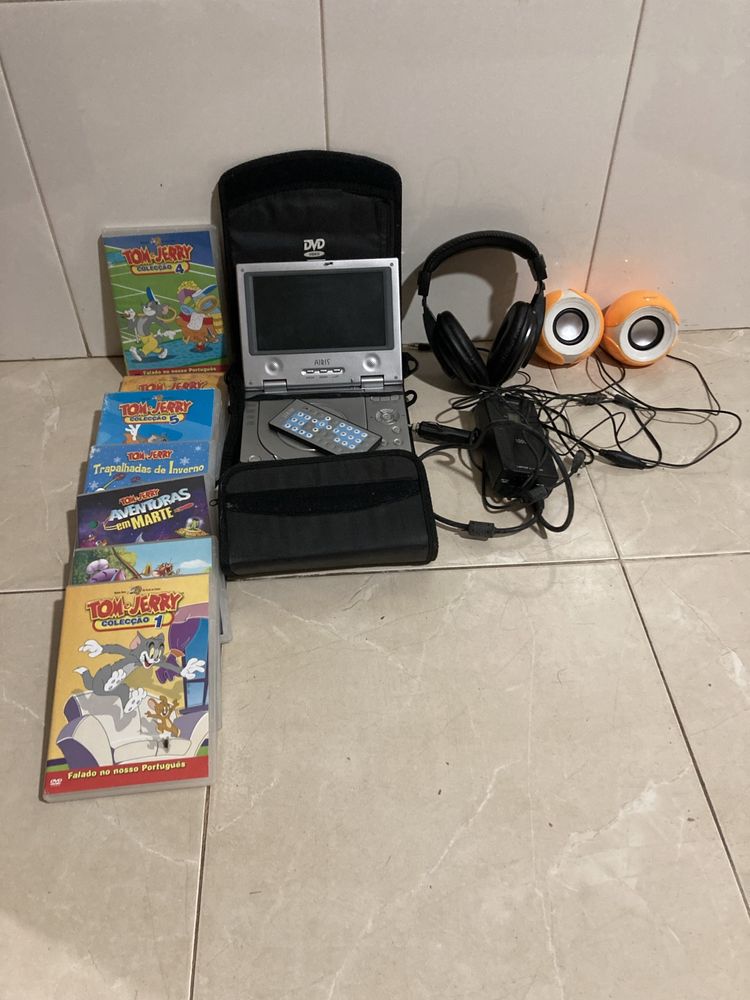 Leitor de DVD portátil